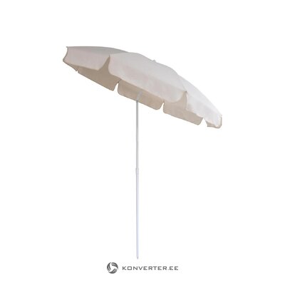 Пляжный зонт от солнца бежевый (dacore) d=180 неполный