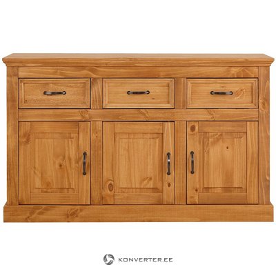 Light brown solid wood chests of drawers (selma)