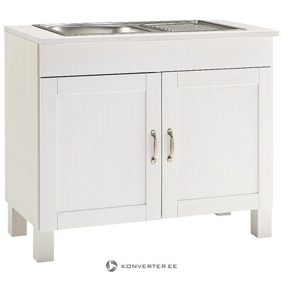 (1/2) white washbasin cabinet (alby)