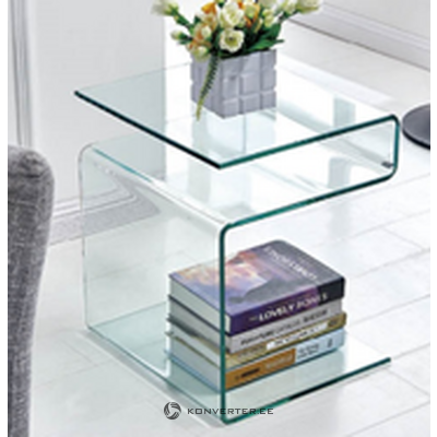 Стеклянный журнальный столик (Кара)