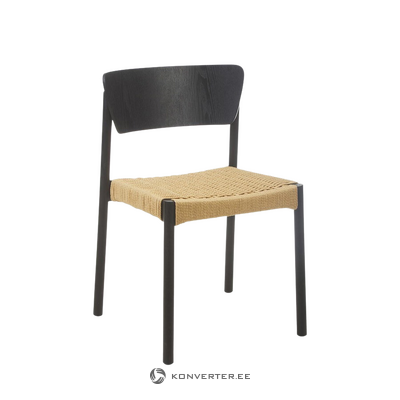 Juoda ir ruda kėdė (danny) nepažeista