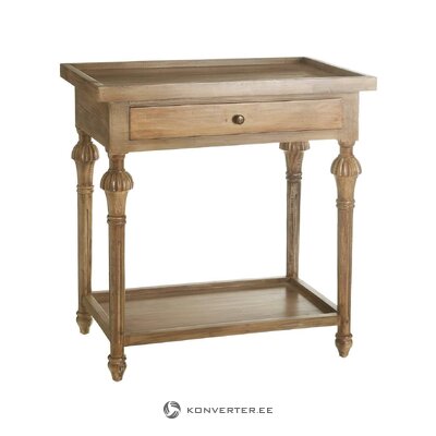 Design solid wood nightstand (bristol) small cosmetic flaws