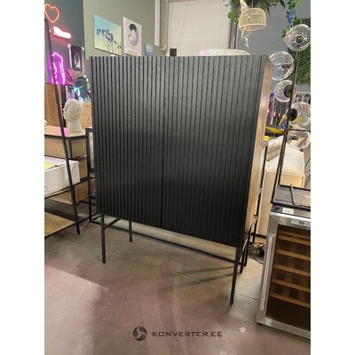 Черный дизайнерский шкаф halifax (rw) с изъяном красоты