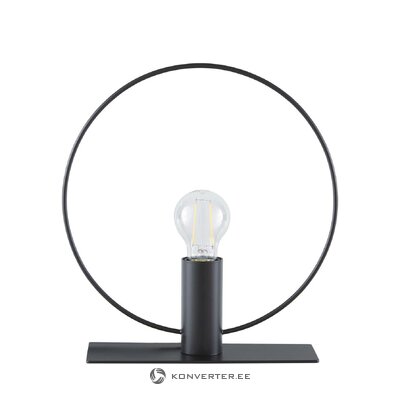 Black table lamp (pria) minor cosmetic flaws