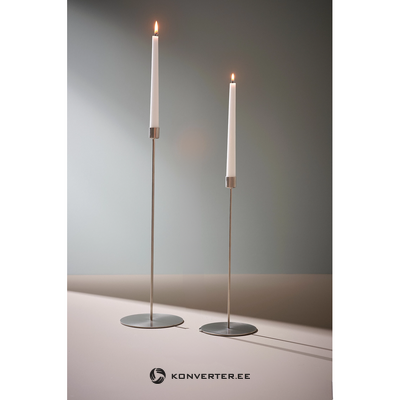 Chrome candlestick in 2 sets