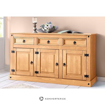 Brown solid wood chests of drawers (mexico)