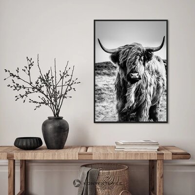 Настенная картина Highlander (Malerifabrikken) 30X40 в черной рамке