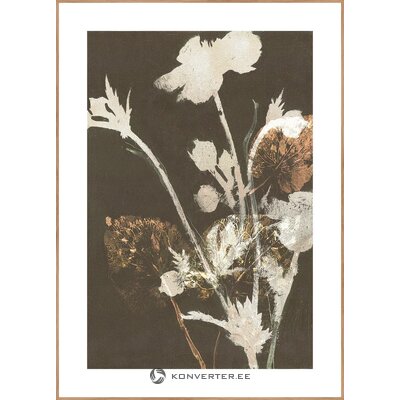 Medžio spalvos rėmintas sieninis paveikslas „Pure Nature 7“ (Malerifabrikken) 50x70