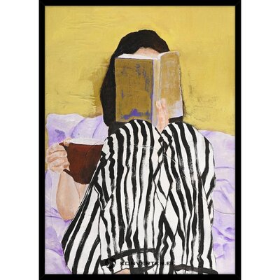 Skaitymas juodais rėmeliais (Malerifabrikken) 70x100