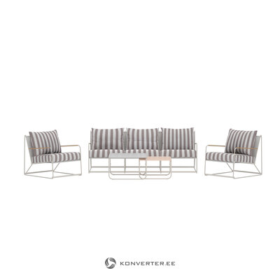 Striped Garden Furniture Set (Palazzo)