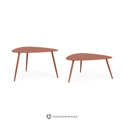 Terracotta Coffee Table Set (Yvonne)