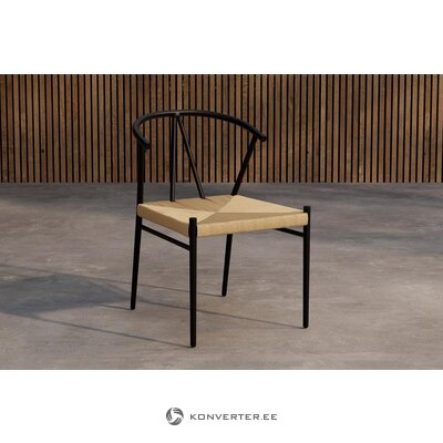 Черный обеденный стул (Альфонс)