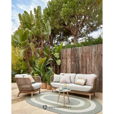 3-seater garden sofa catalina beige
