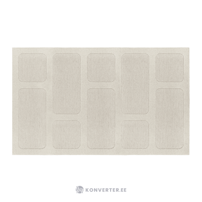 Beige villainen designmatto ramy (nooma) 200x300