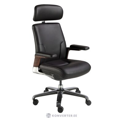 Melns biroja krēsls (Angel Cerdá)