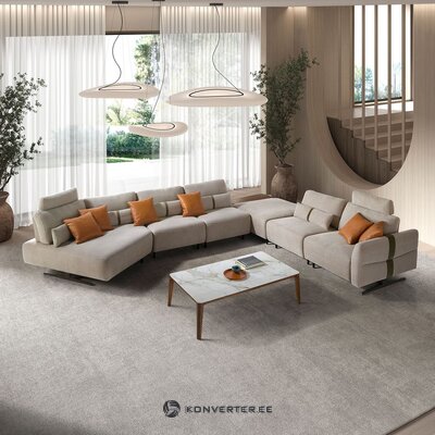 Liivavärvi Vasak Nurgadiivan Recliner Funktsioon (Angel Cerdá)