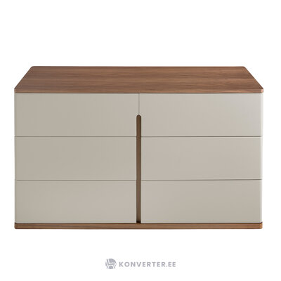 Grey Wooden Chest of Drawers (Angel Cerda)