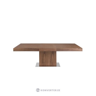 Walnut Extendable Dining Table (Angel Cerda) 100x180-240