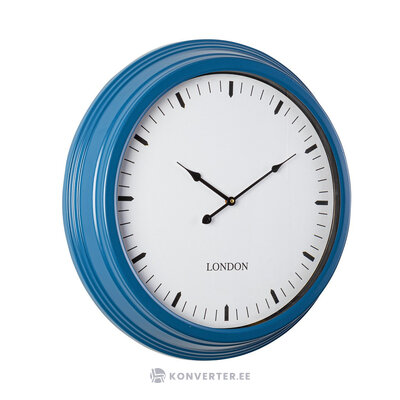 Blue Wall Clock (Mathias) D58.5