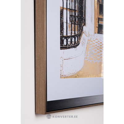 Mustakehystetty maalaus (Glammy) 90x120