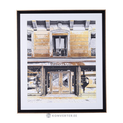 Black Framed Painting (Glammy) 63X73