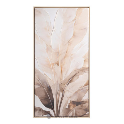 Painting with Wooden Frame (Crown) 72X142