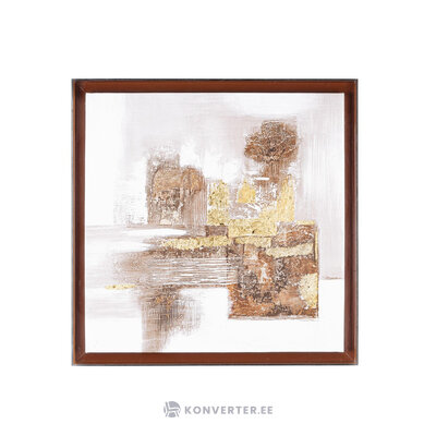 Picture with Brown Acrylic Frame (Tarek) 70x70