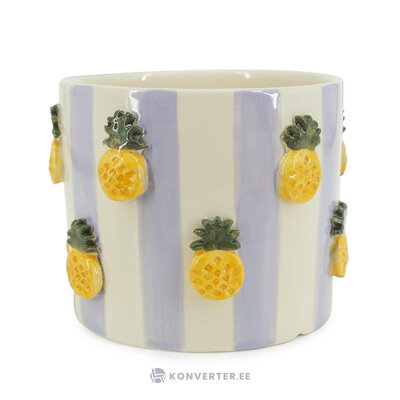 Pink Flower Pot (Necklace)