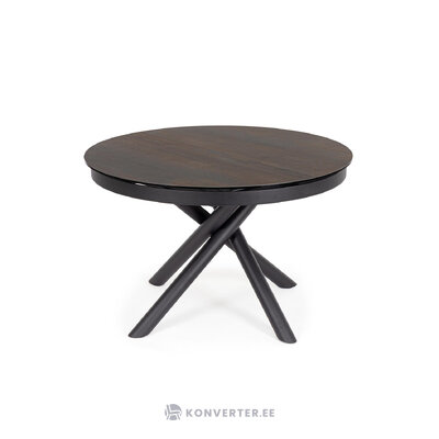 Black Extendable Table (Adea) D120-160