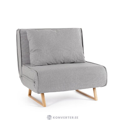 Harmaa nojatuolisänky (Colton)