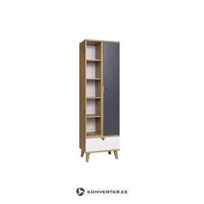 Bookshelf (memone) bsl concept brown, mdf, 200x40x60