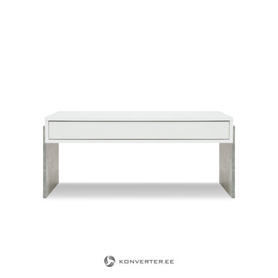 Sohvapöytä (zhuri) bsl konsepti valkoinen, mdf, 45x60x100
