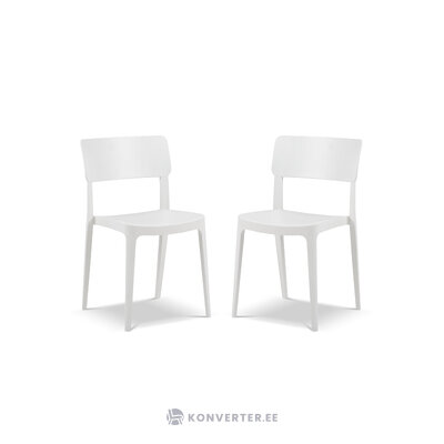 Комплект из 2 стульев &quot;Корфу&quot; белый, полипропилен