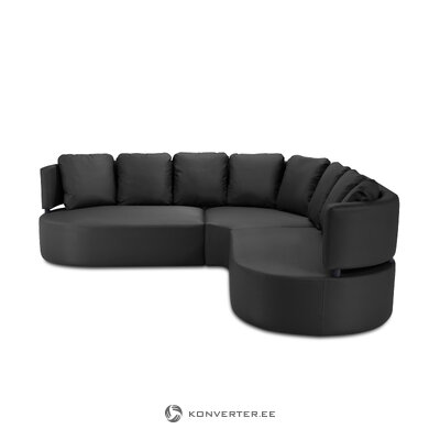 Outdoor sofa (barts) calme jardin black, vinyl