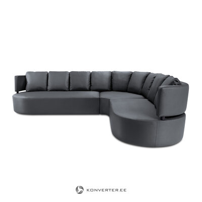 Outdoor sofa (barts) calme jardin dark grey, vinyl, without legs, better