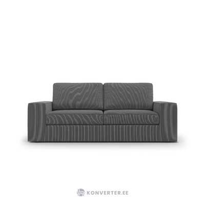 Sofa &#39;milano&#39; grey, velvet