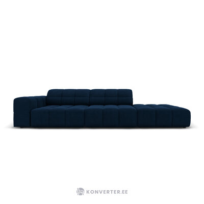 Velvet sofa &#39;chicago&#39; deep blue, velvet, better