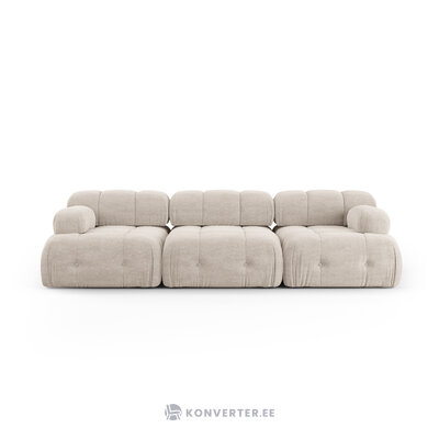 Modulinė sofa &#39;ferento&#39; smėlio spalvos, struktūrinio audinio