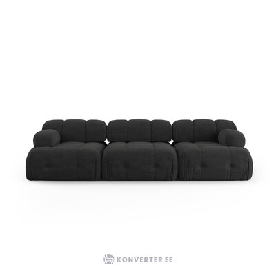Modulinė sofa &#39;ferento&#39; juodas, struktūrinis audinys