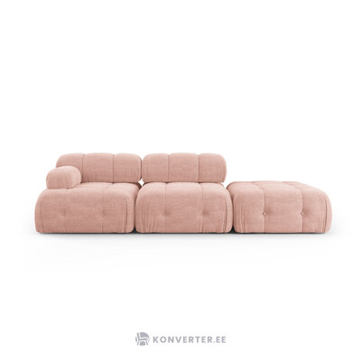 Modular sofa &#39;ferento&#39; pink, structured fabric, better