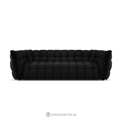 Velvet sohva &#39;cedric&#39; musta, sametti