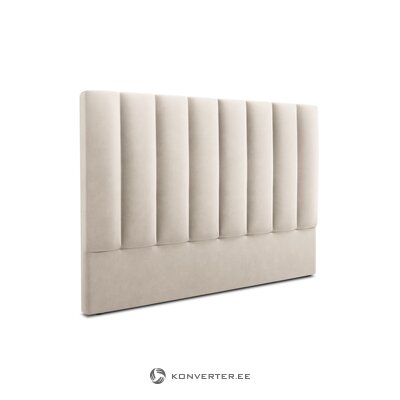 Beige samettinen sängynpääty Camargue (Christian Lacroix) 180x120