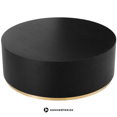 Black-gold coffee table (clarice)