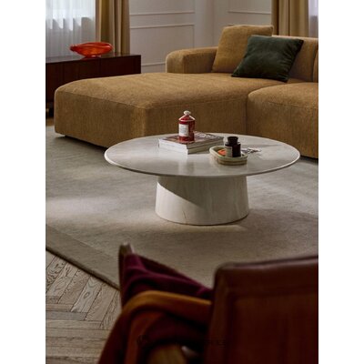 Valge Ümmargune Diivanilaud (Jael)