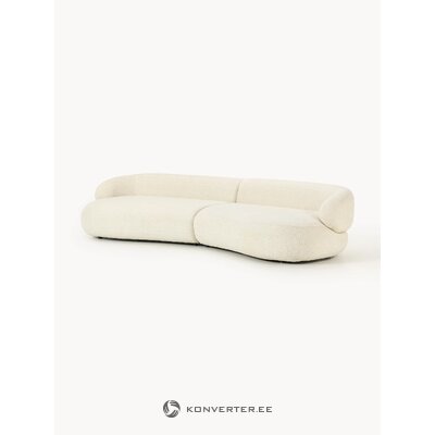 Šviesiai smėlio spalvos dizainerio sofa (alba)
