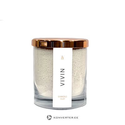 Scented powder candle diamond dust