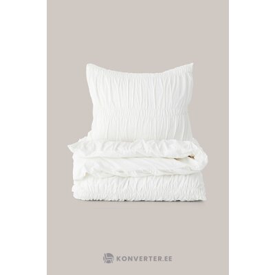 White duvet cover set (lots of 2) 150x210