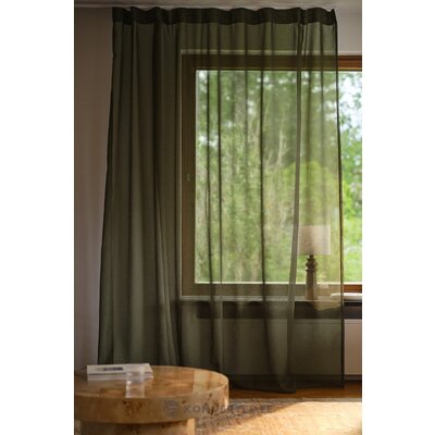 Green curtain (smooth) 260x300