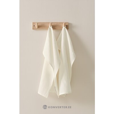 White kitchen towels 2pcs (linen)