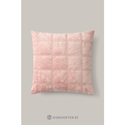 Pink velvet pillowcase (pleasant) 60x60